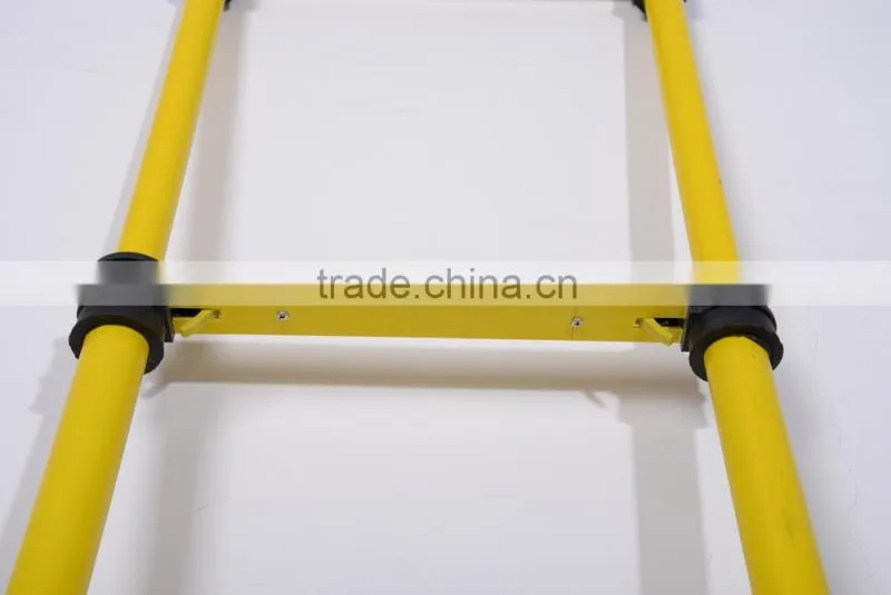 Portable & foldable aluminum telescopic ladder 3.8m (12'5 ft) EN131 certificated