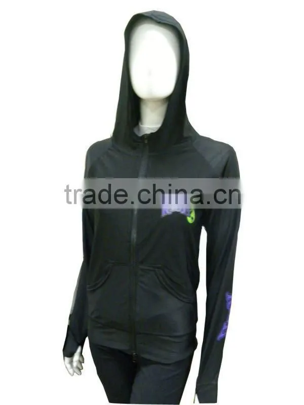 Women Rash Guard Hoodies