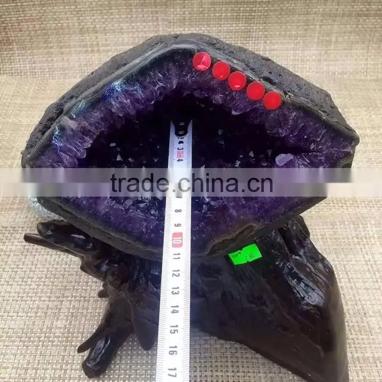 Amethyst Geode Pocket For Sale Crystal Healing Stones Pendants
