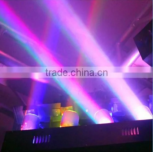 Hot sale! rgbw led four head scan light for disco/led stage effect light 4 heads scan beam light