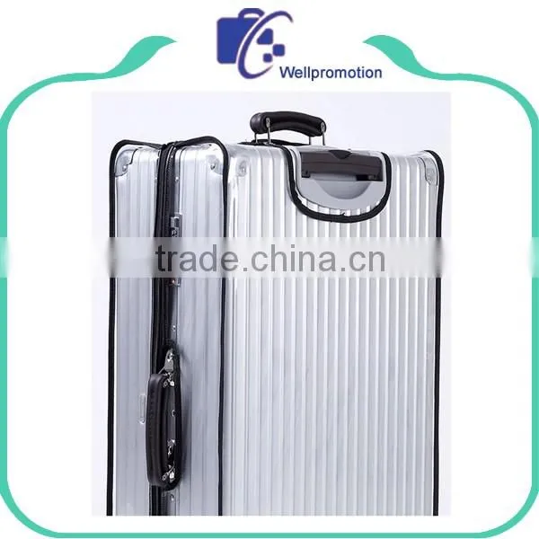 Custom waterproof transparent clear pvc luggage protective cover