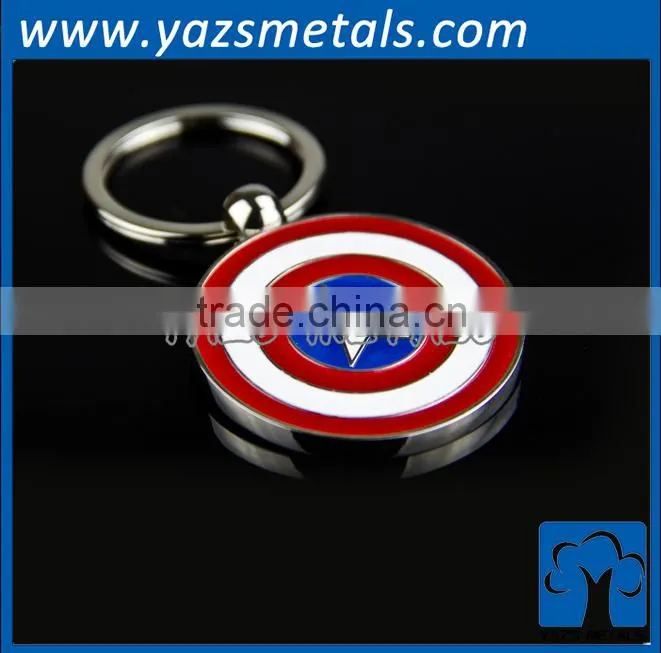 custom engrave metal keychain promotion china