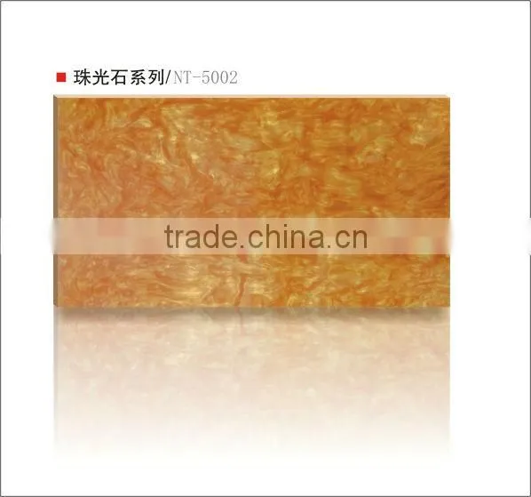 Polyester Resin Design Artificial Pearl Stone