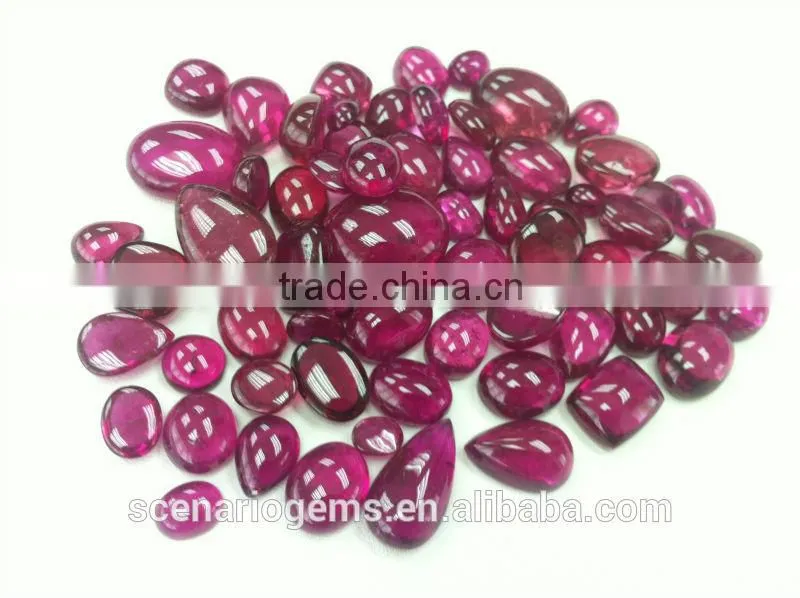#NZZZ Natural Multi-Shape Loose Gemstone Rubellite Cabochons
