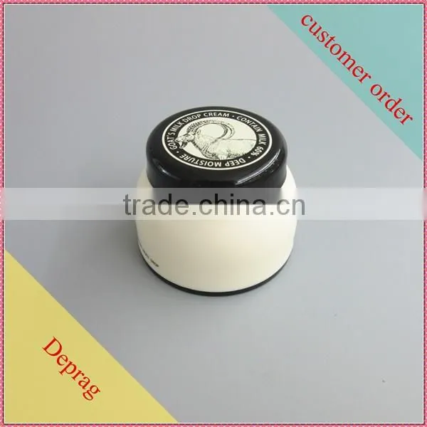 2016 new Korea skyle plastic cosmetic cream jar,100ml pink cosmetic packaging jar,50ml plastic jar for cosmetic