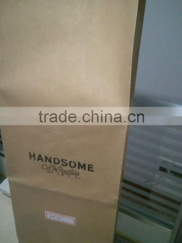 Heat Seal Paper Foil Bags With Zipper Stand Up Pouches