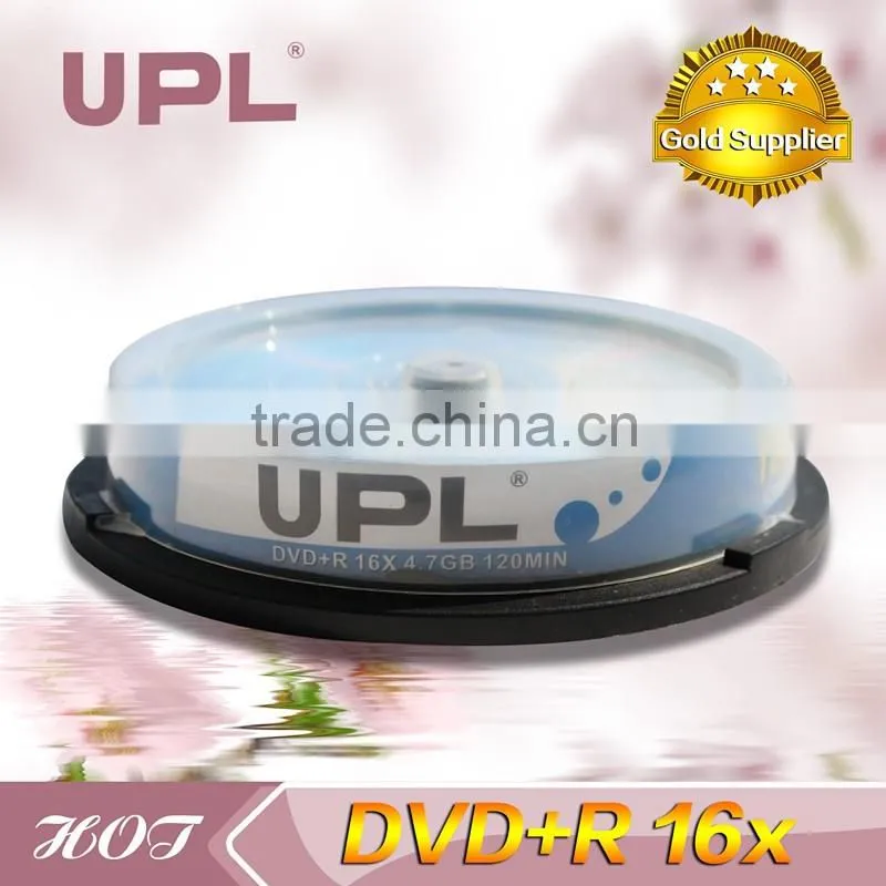 Guangzhou hot selling printed dvd+r bulk wholesale