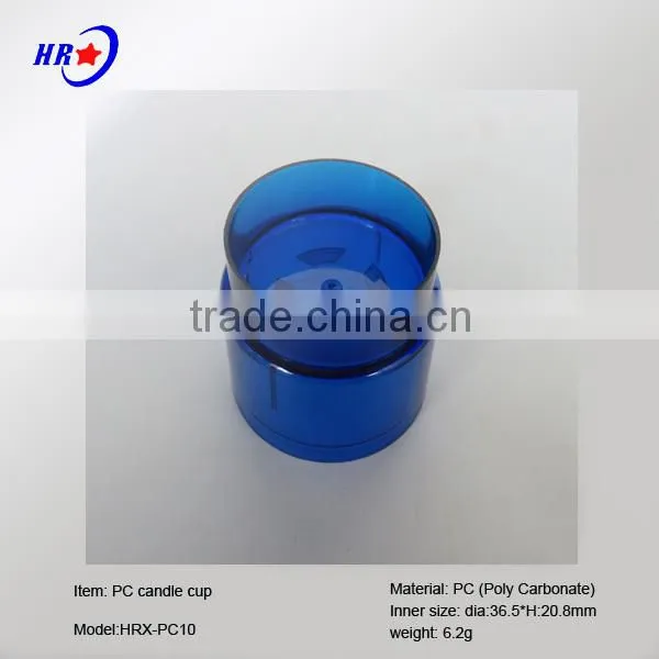 HRX-PC 10 COLOR CHRISTMAS PLASTIC TEALIGHT CANDLE CUPS