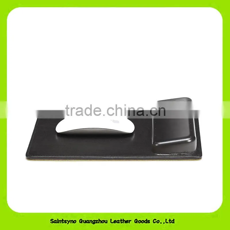 15015 Natural Leather Mouse Pad with Hand Wrist Rest