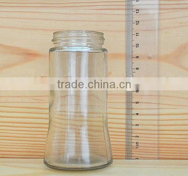 clear beverage glass bottles Fresh fruit juice bottle with screw lid
