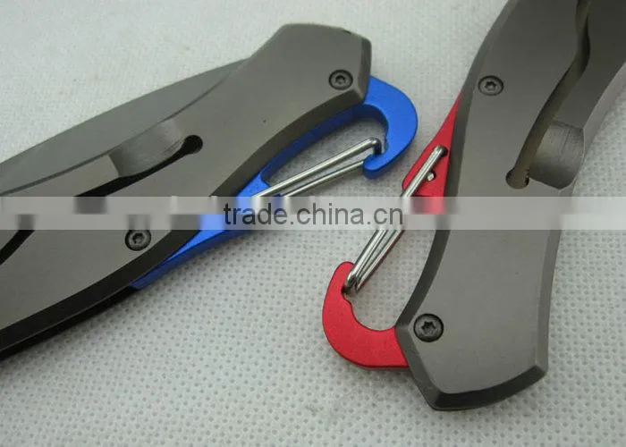 OEM folding utility key chain knife