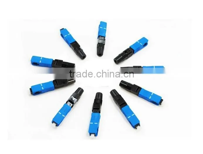 Factory Selling sc upc 3M type fiber optic fast connector/Fiber optic quick connector/ optical fiber quick connector