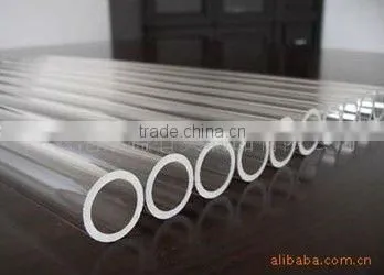 Clear Fused Quartz Borosilicate Glass Tube