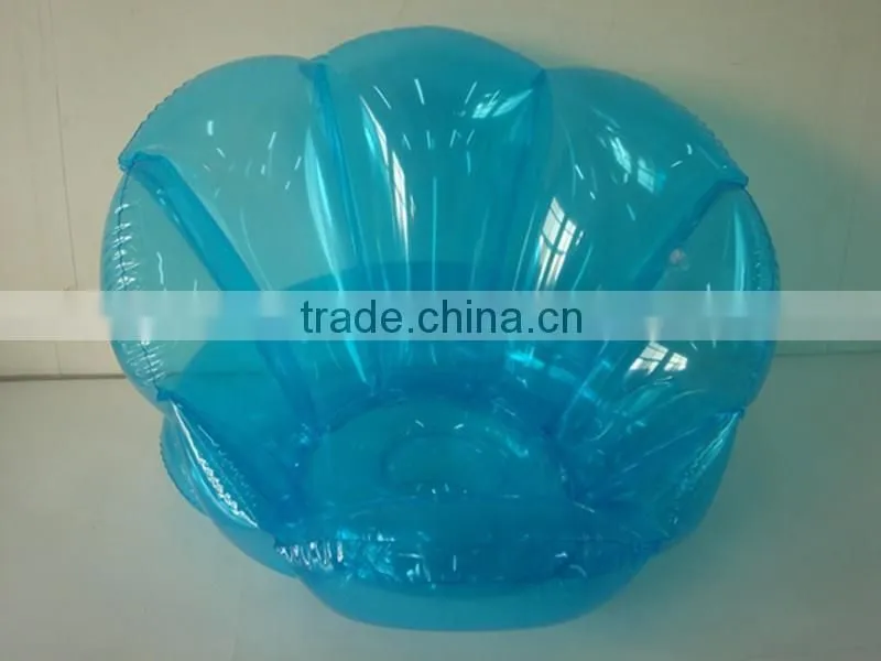 Clear transparent inflatable chesterfield sofa air couch for promotion