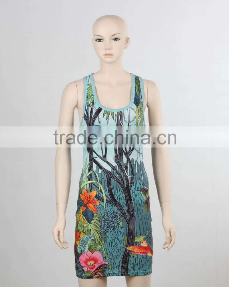 F5S15066 Printing Top Tank Ladies Manufacturer
