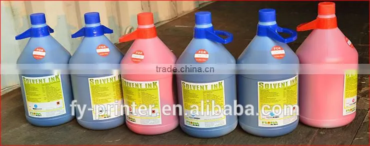 Wide color gamut flora solvent ink / polaris 35pl print ink