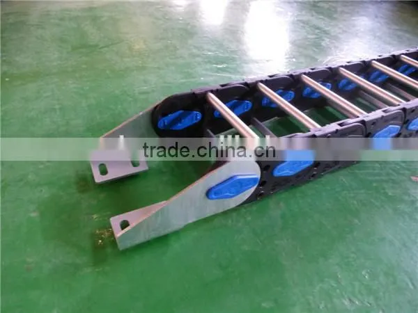 Free sample TLZ aluminium bar cable drag chain with CE standard