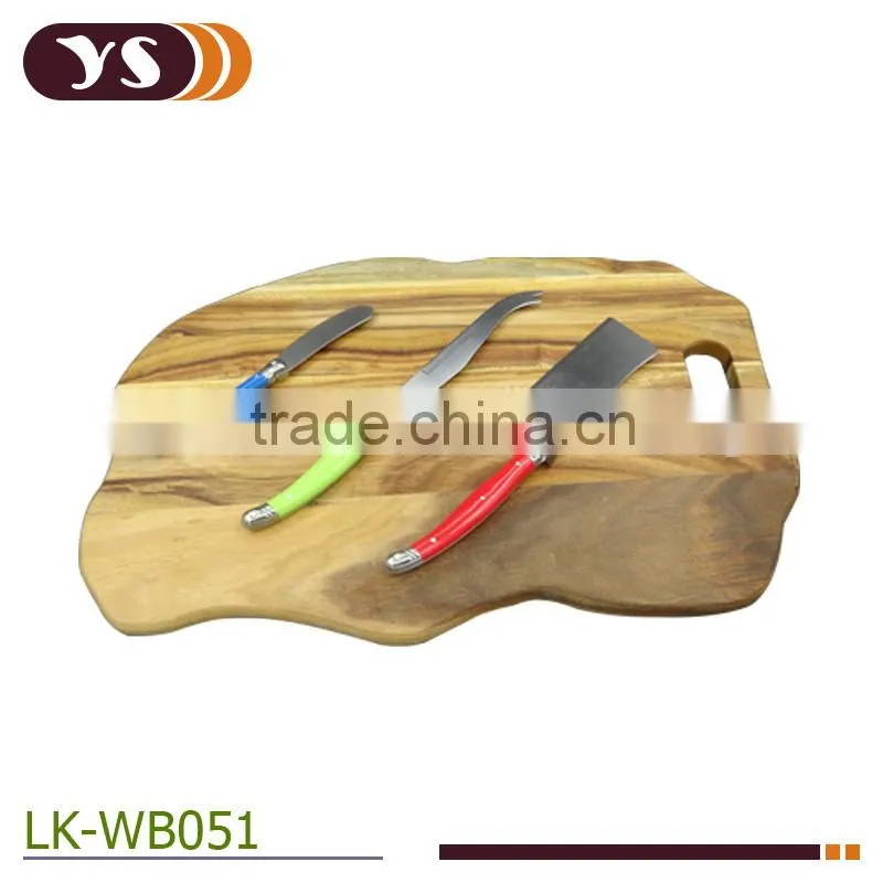 colorful Laguiole cheese cutting tools