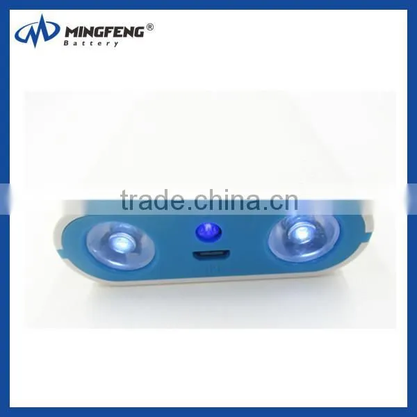 cheapest Mobile phone with three USB ports 8000mah battery power bank fast charging station