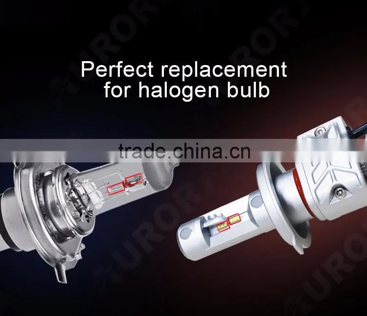 360 degree beam super bright driving light H8 led headlight auto
