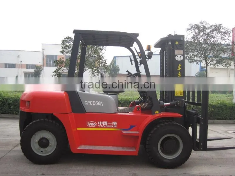 5t Forklift, Diesel Engine, YTO Forklift Truck for sale