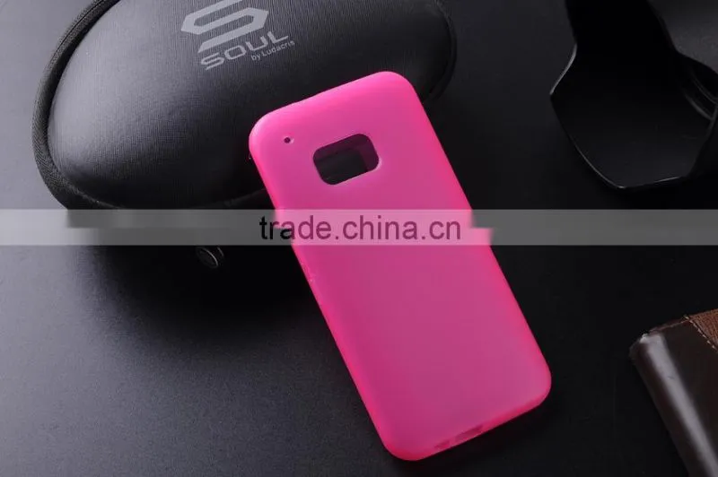 High Quality Touch Screen Flip TPU Soft Case Cover For HTC One M9, mobile phone case for HTC M9