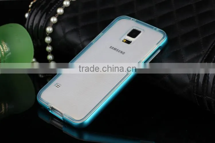 For samsung galaxy s5 TPU Slim Case , For samsung galaxy s5 Case TPU+Metal