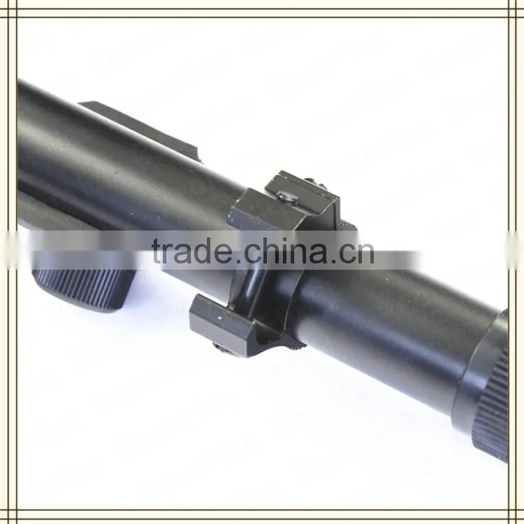 4X20 Beantlee optics first focal plane reticle riflescope,4X20 tactical riflescope with Red Laser Dot.