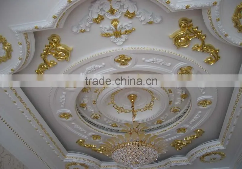 2016 Hotsales pu waterproof gypsum cornice for home decoration