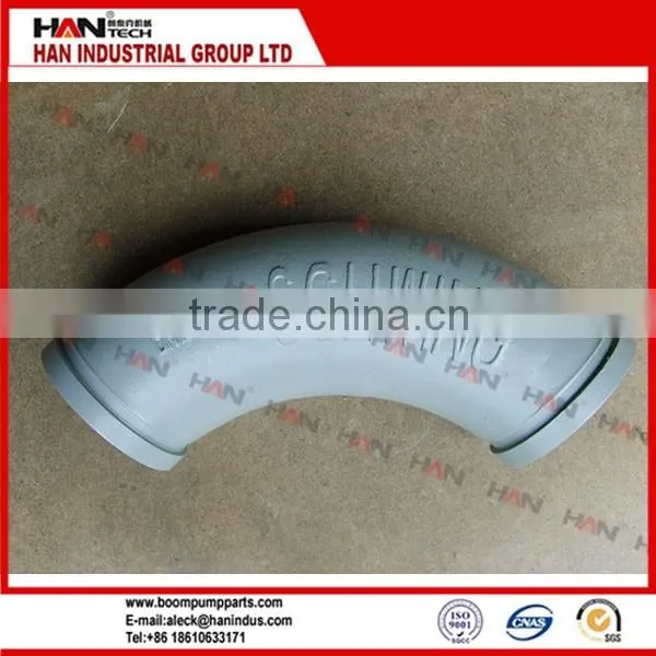 5'' elbow 90 degree concrete pump spare parts Elbow / bend for Putzmeister/SCHWING
