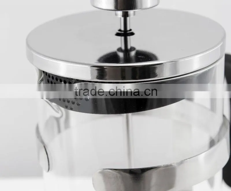 350ml / 3-cup Stainless Steel Glass french press