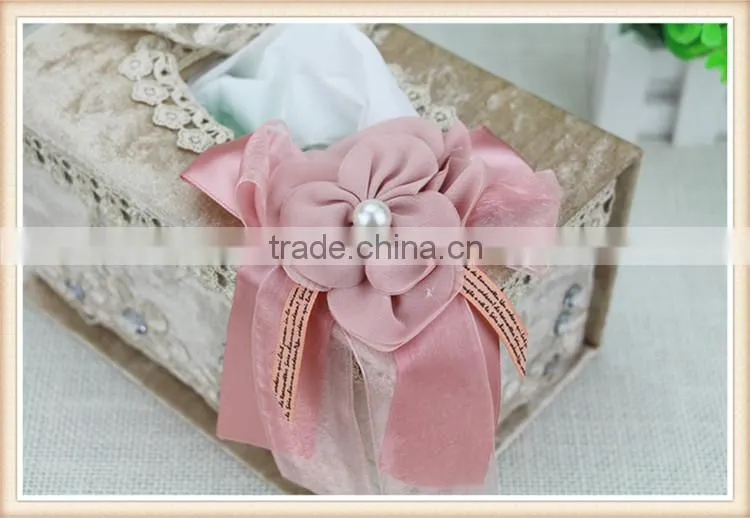 Beautiful velvet box tissue