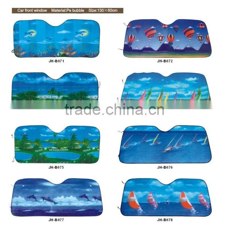 PE foam car sun shade