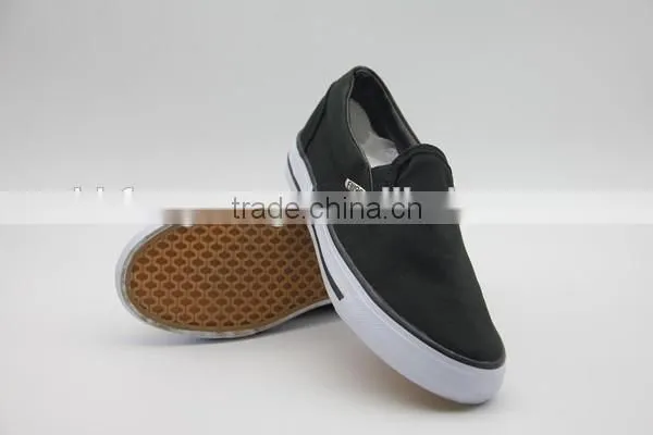 black canvas slip-on shoes wholesale