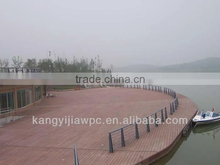 wpc outdoor decking plastic wood flooring