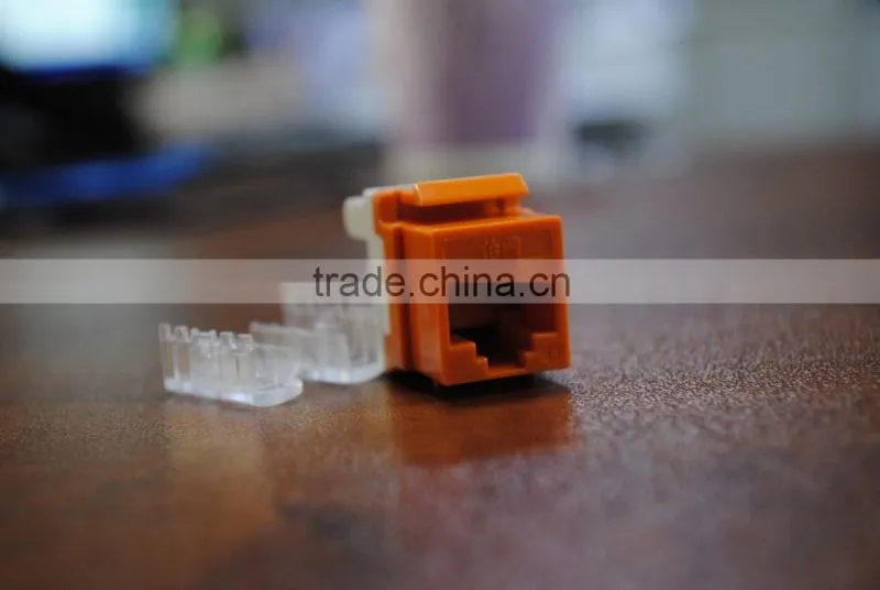 CAT 6 unshielded RJ45 Keystone Jack Moudle