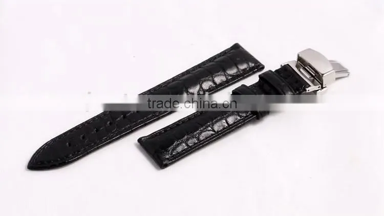 Luxury 100 % Alligator Handmade Leather Watch Strap for iWatch