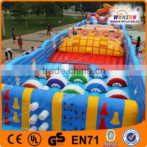 The best colourful inflatable obstacle sports games for your choice