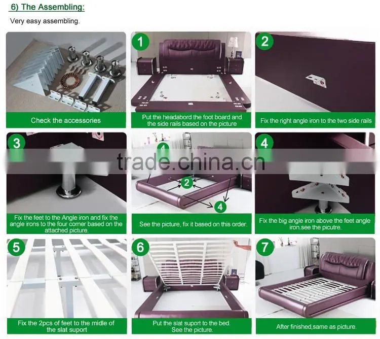 No need to install,all colors are avaiable to offer,very strong but cheap dormitory bed frame