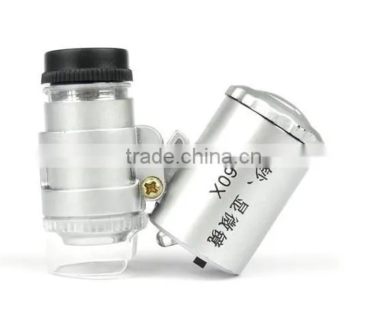 Smart Mobile Phone Pocket Microscope 60Xiphone pocket microscope/microscope camera/electron microscope price
