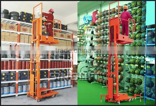 2015 SINOLIFT DYT200 Series Hot-Sale Semi-electric Aerial Order Picker