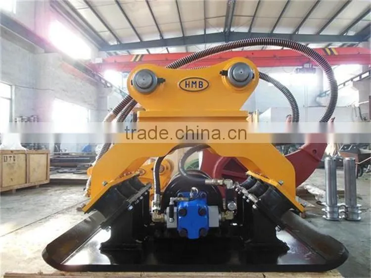 hydraulic vibrating soil compactor for excavator