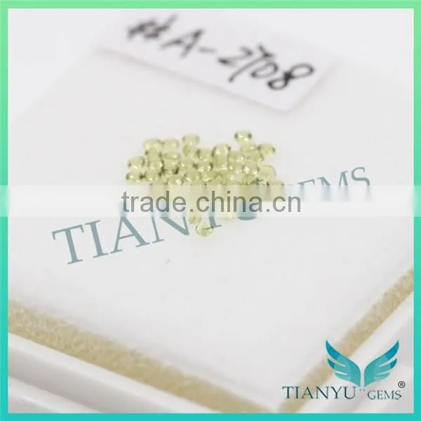 Wholesale Loose Synthetic gems #A2708 Round Brilliant Cut Nano Sital Gems Stone Price