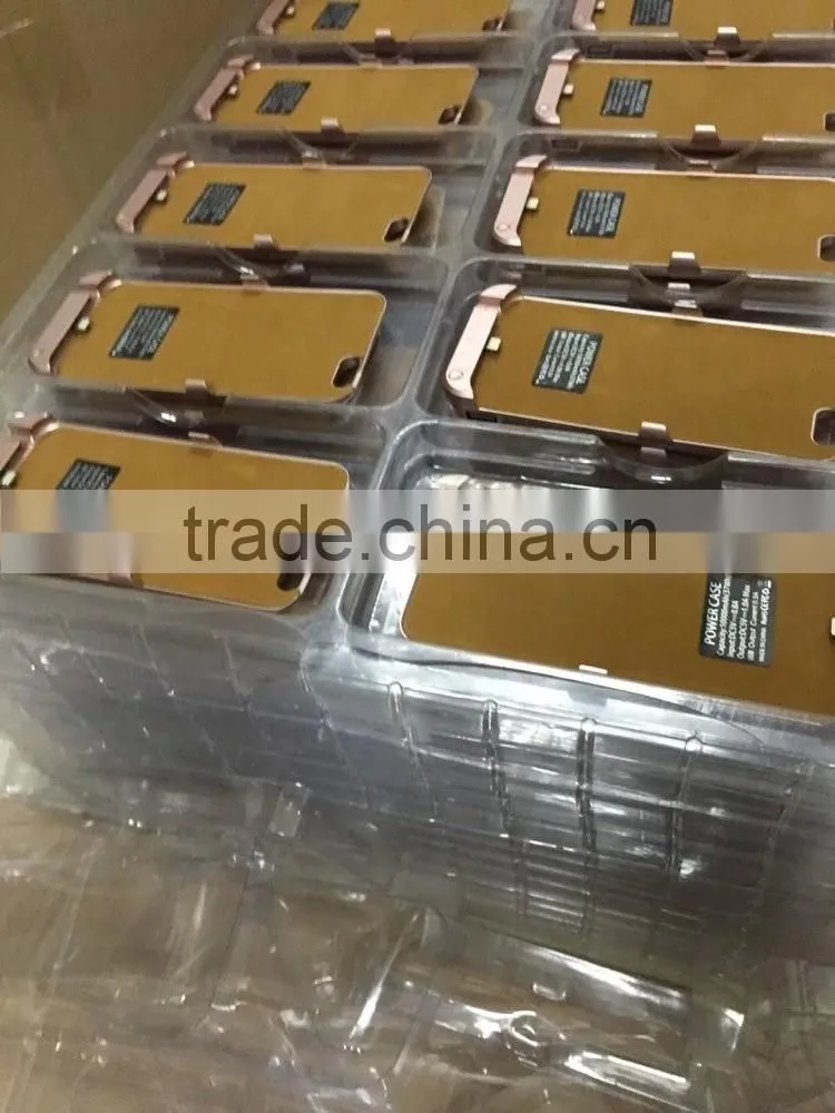 2016 New arrival cell phone case with battery charger for iphone 6
