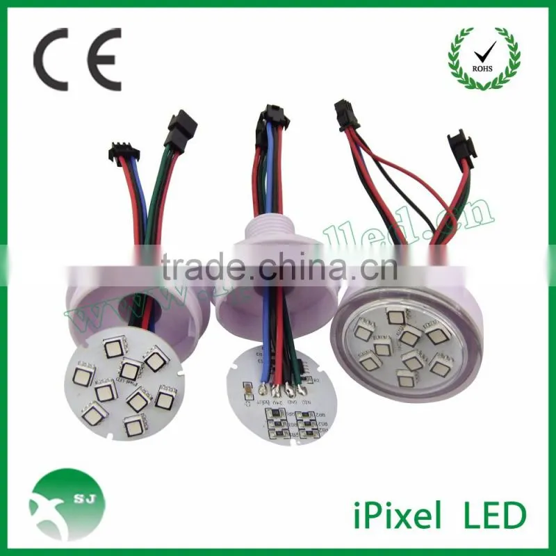 Cheap hot-sale waterproof 45mm pixel led amusement lights 9leds