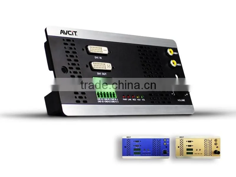IP based Matrix Video Wall Control System Bio-directional RS232/RS485/IO/IR/CVBS/AV Aduio and Video VGA Input/Output Signal