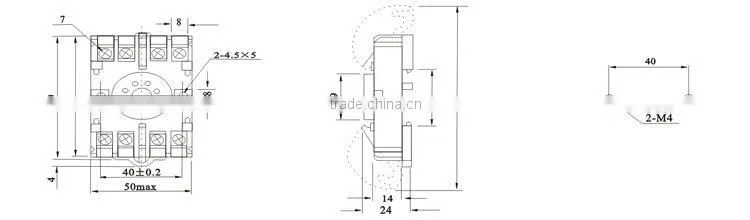 Relay Socket 8PFA