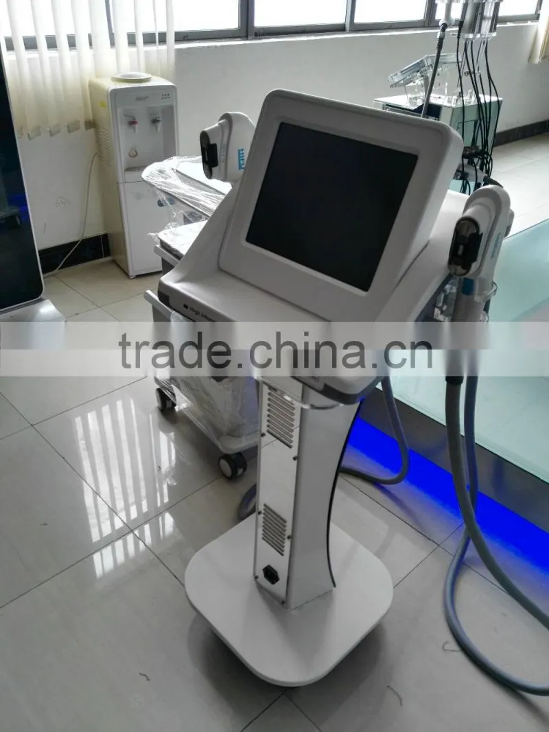 F-029 Double-Handle hifu ultrasound Face lift/ wrinkle removal machine factory price