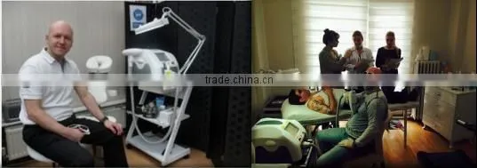 Portable ND YAG Q Switch laser eyebrow removal machine / tattoo removal with CE certificationn