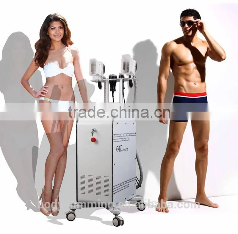 ice machine in beauty spa, 4 handles cryolipolysis, Vacuum Health Machine